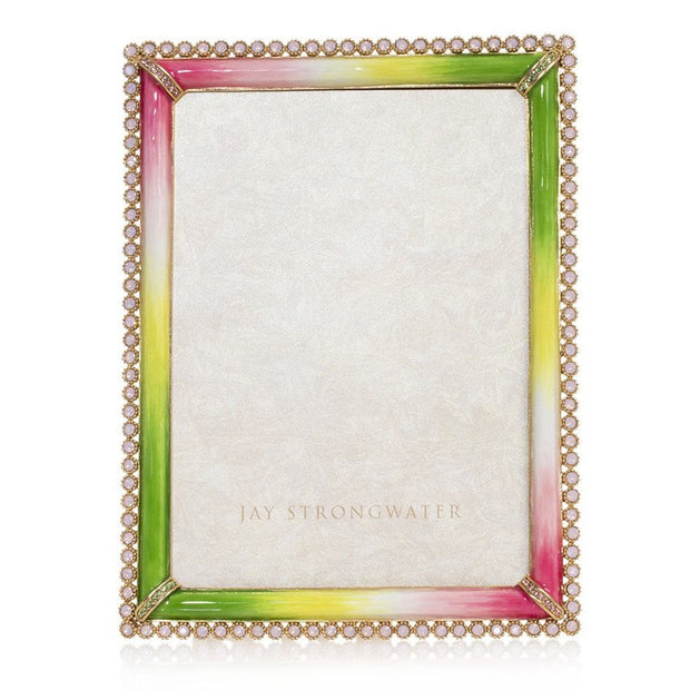 Jay Strongwater Lucas Stone Edge 5” x 7" Frame - Flora Picture Frames Jay Strongwater 