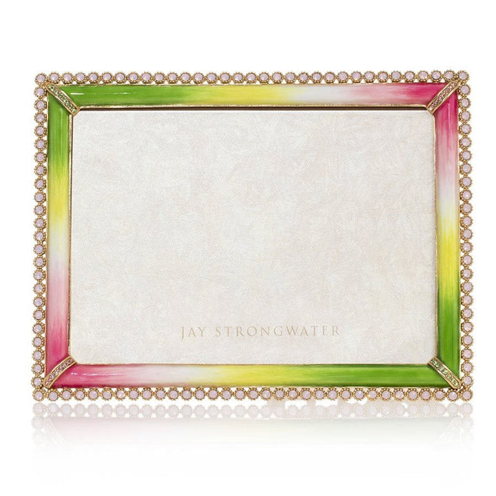 Jay Strongwater Lucas Stone Edge 5” x 7" Frame - Flora Picture Frames Jay Strongwater 