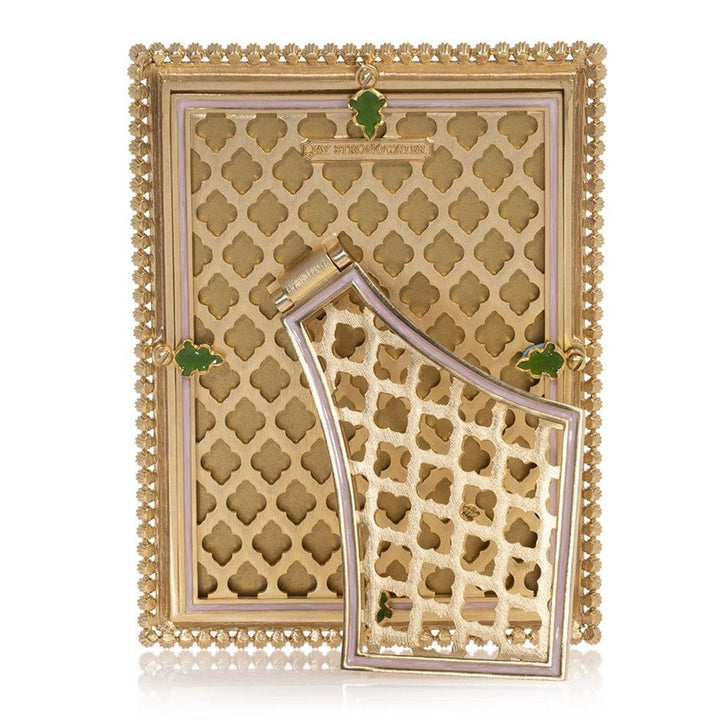 Jay Strongwater Lucas Stone Edge 5” x 7" Frame - Flora Picture Frames Jay Strongwater 