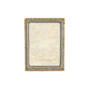 Jay Strongwater Lucas Stone Edge 5" x 7" Frame - Silver Picture Frames Jay Strongwater 