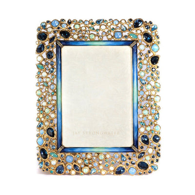 Jay Strongwater Javier Bejeweled 5" x 7" Frame - Oceana Picture Frames Jay Strongwater 