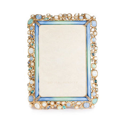 Jay Strongwater Emery Bejeweled 4" x 6" Frame - Oceana Picture Frames Jay Strongwater 