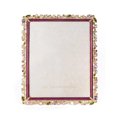 Jay Strongwater Theo Bejeweled 8" x 10" Frame - Brocade Picture Frames Jay Strongwater 