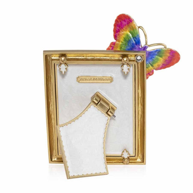 Jay Strongwater Nova Butterfly 3" x 4" Frame Picture Frames Jay Strongwater 