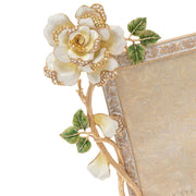 Jay Strongwater Beauty Rose 5" x 7" Frame Picture Frames Jay Strongwater 
