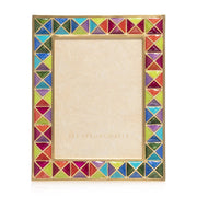 Jay Strongwater Abaculus Pyramid 3" x 4" Frame - Rainbow Picture Frames Jay Strongwater 