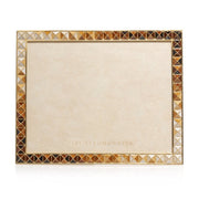 Jay Strongwater Vertex Pyramid 8" x 10" Frame - Topaz Picture Frames Jay Strongwater 