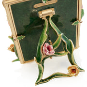 Jay Strongwater Evelyn Tulip 5" x 7" Frame - Bouquet Picture Frames Jay Strongwater 