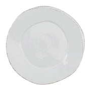 Vietri Lastra American Dinner Plate Dinnerware Vietri Light Gray 