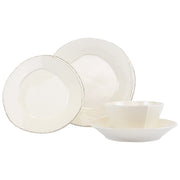 Vietri Lastra Four-Piece Place Setting Dinnerware Vietri Linen 