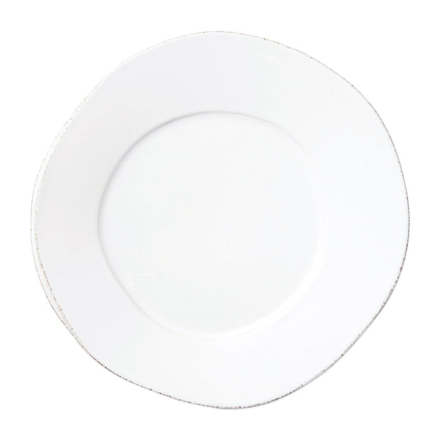Vietri Lastra White American Dinner Plate Dinnerware Vietri 