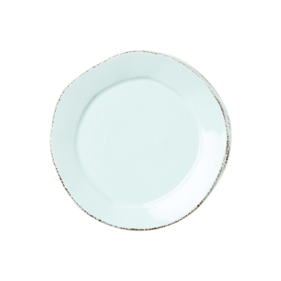 Vietri Lastra Salad Plate Dinnerware Vietri Aqua 