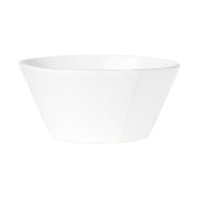 Vietri Lastra White Large Stacking Serving Bowl Dinnerware Vietri 