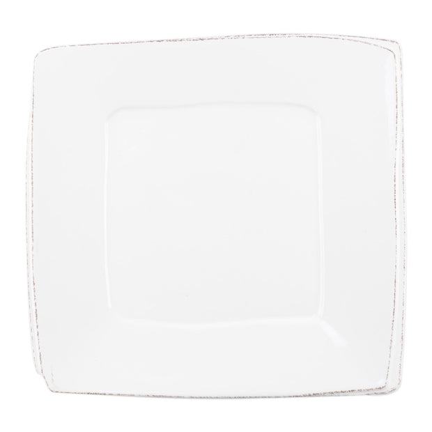 Vietri Lastra White Square Platter Dinnerware Vietri 