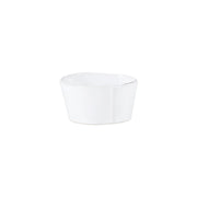 Vietri Lastra White Condiment Bowl Dinnerware Vietri 