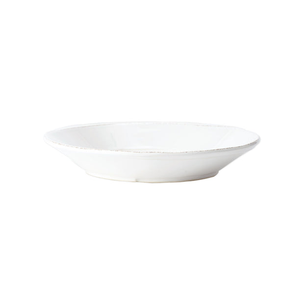 Vietri Lastra White Pasta Bowl Dinnerware Vietri 