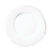 Vietri Lastra White European Dinner Plate Dinnerware Vietri 