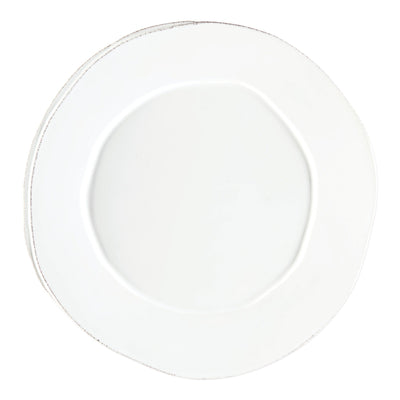 Vietri Lastra White Round Platter Dinnerware Vietri 