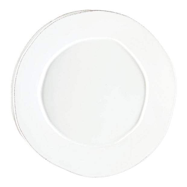 Vietri Lastra White Round Platter Dinnerware Vietri 