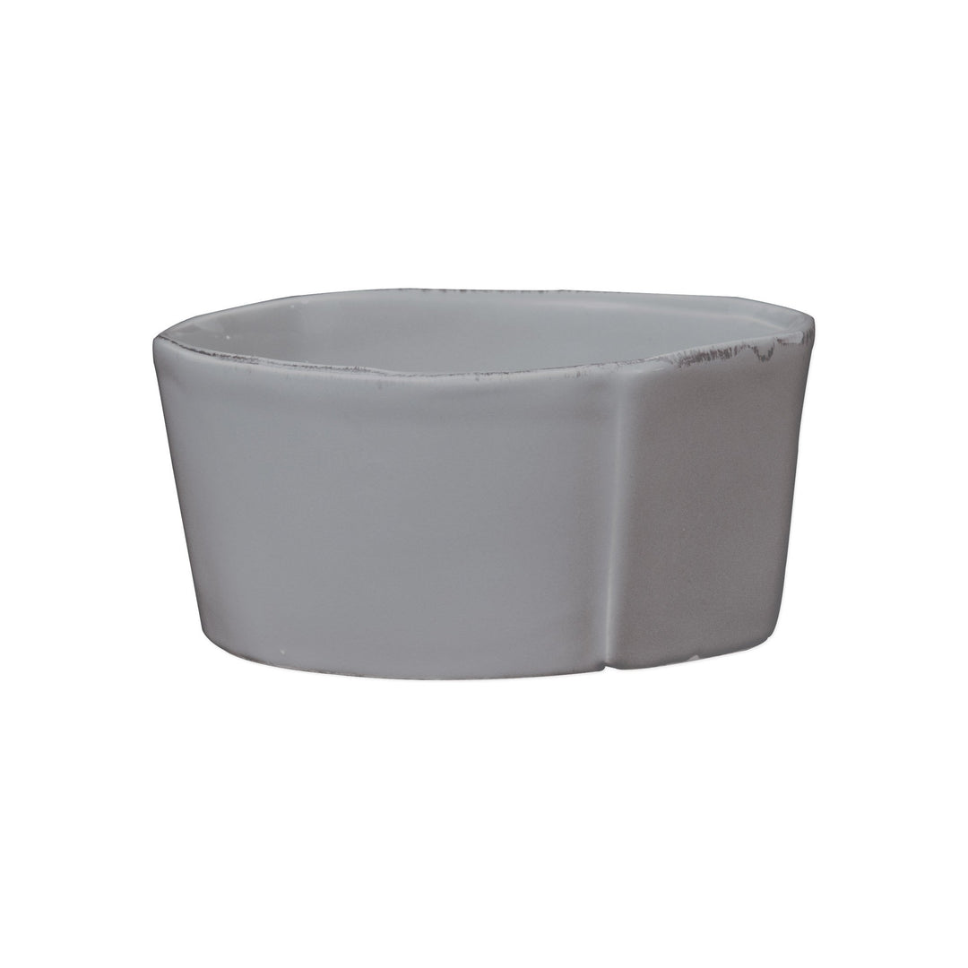 Vietri Lastra Medium Serving Bowl Dinnerware Vietri Gray 