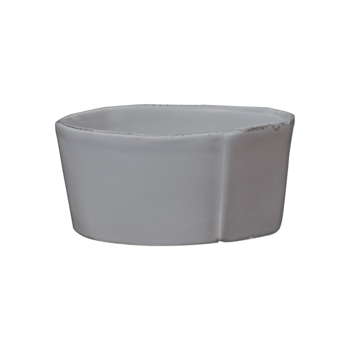 Vietri Lastra Medium Serving Bowl Dinnerware Vietri Gray 
