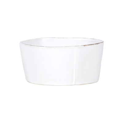 Vietri Lastra White Medium Serving Bowl Dinnerware Vietri 