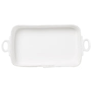 Vietri Lastra White Rectangular Baker Dinnerware Vietri 