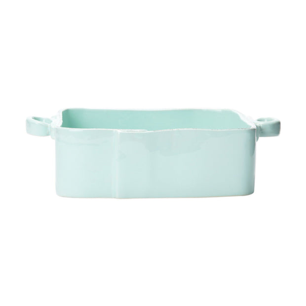 Vietri Lastra Square Baker Dinnerware Vietri Aqua 