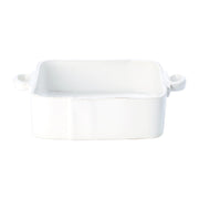 Vietri Lastra White Square Baker Dinnerware Vietri 