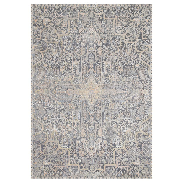 Loloi II Lucia LUC 02 Charcoal / Multi Area Rug Rugs Loloi II 2’ x 3’ Rectangle 