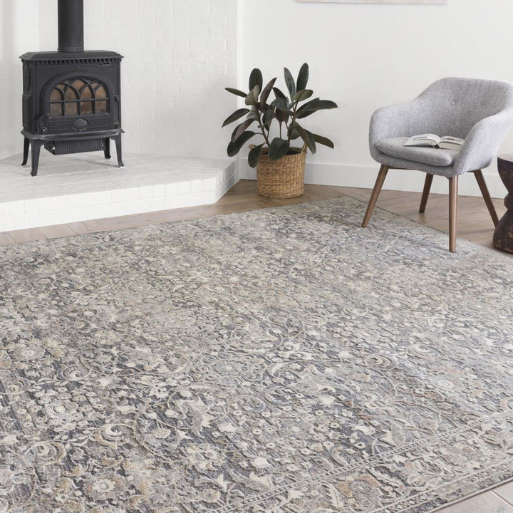 Loloi II Lucia LUC 04 Grey / Mist Area Rug Rugs Loloi II 