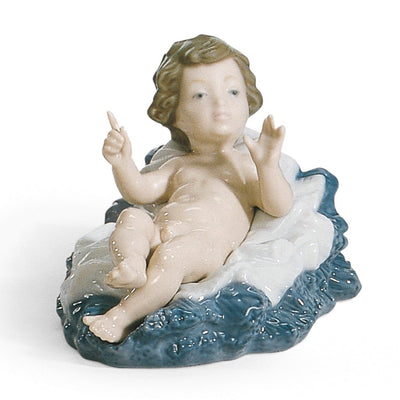 Lladro Porcelain Baby Jesus Nativity Figurine Figurines Lladro 