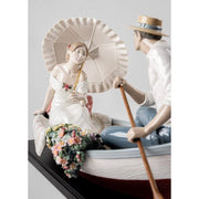 Lladro Porcelain Romance On The Lake Figurine LE 3000 Figurines Lladro 