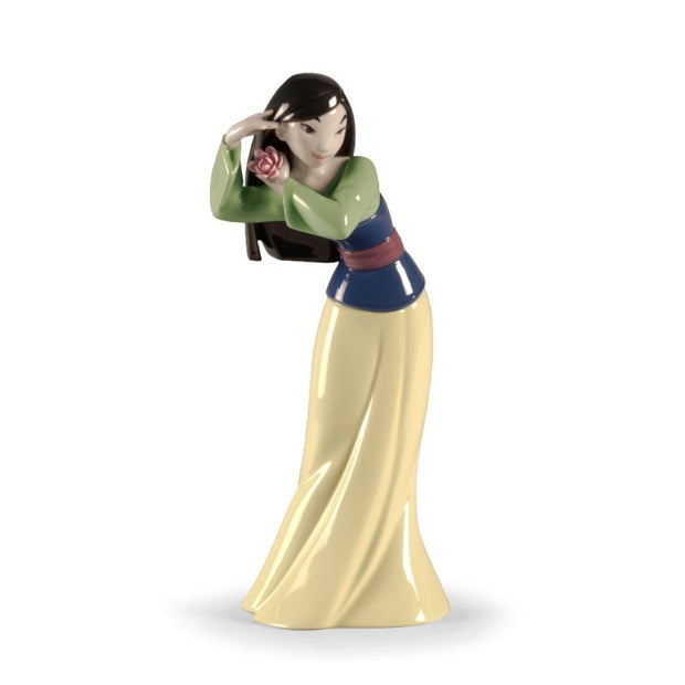 Lladro Porcelain Mulan Figurine Figurines Lladro 