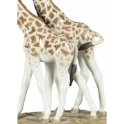 Lladro Porcelain Giraffes Figurine Figurines Lladro 