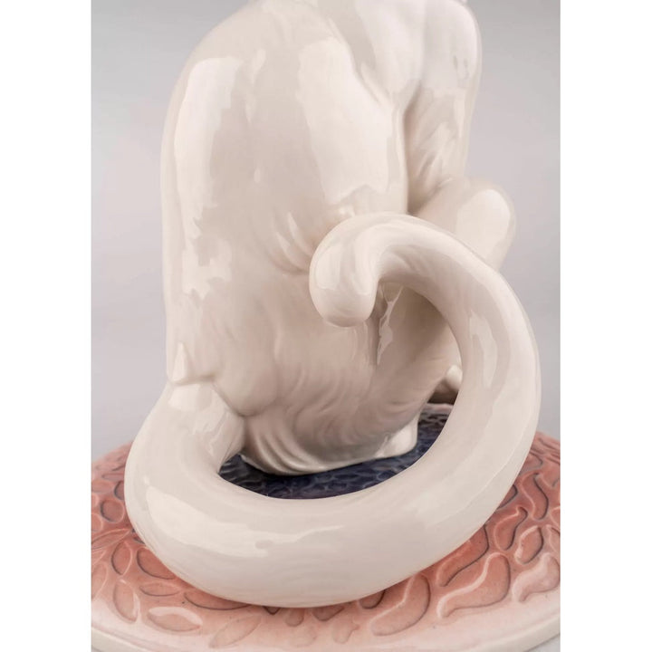Lladro Porcelain Little Monkey Figurine Figurines Lladro 