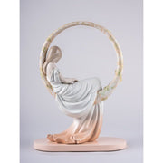 Lladro Porcelain In Her Thoughts Figurine Figurines Lladro 
