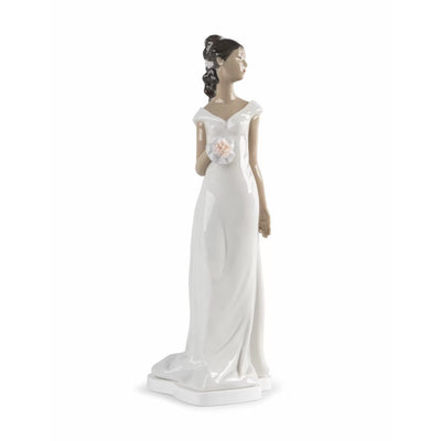 Lladro Porcelain Soulmates Bride II Figurine Figurines Lladro 