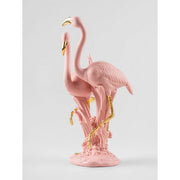 Lladro Porcelain Flamingos (Pink) Vases Lladro 