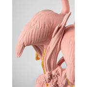 Lladro Porcelain Flamingos (Pink) Vases Lladro 