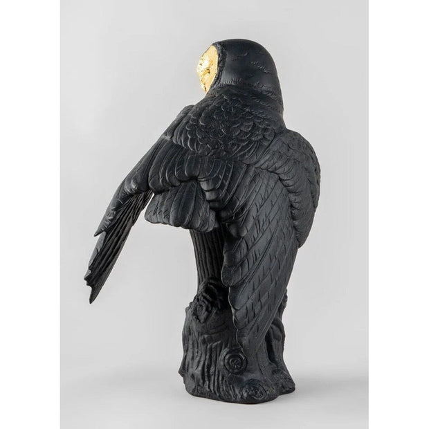 Lladro Porcelain Owl Figurine - Black & Gold LE 1000 Figurines Lladro 