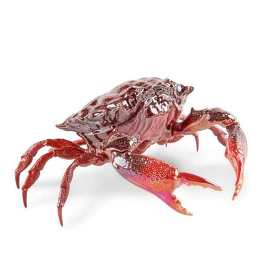 Lladro Porcelain Crab Figurine (Red) Figurines Lladro 