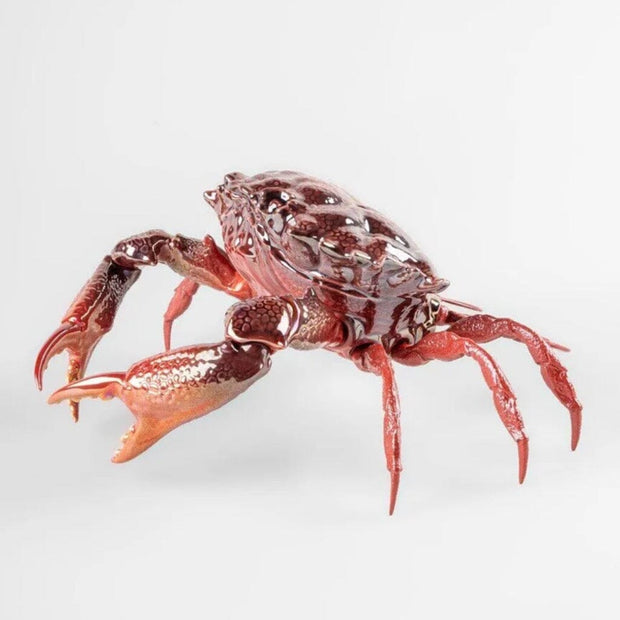 Lladro Porcelain Crab Figurine (Red) Figurines Lladro 