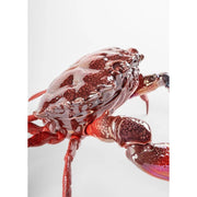 Lladro Porcelain Crab Figurine (Red) Figurines Lladro 