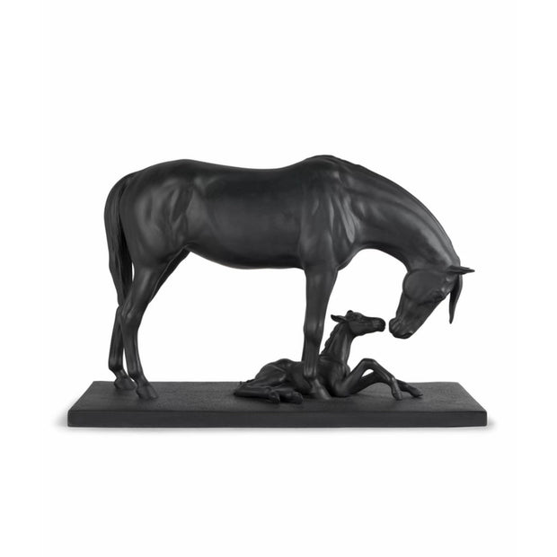 Lladro Porcelain Mare And Foal Figurine Figurines Lladro 