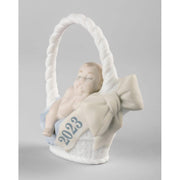 Lladro Porcelain Born in 2023 Baby Boy Figurine Figurines Lladro 