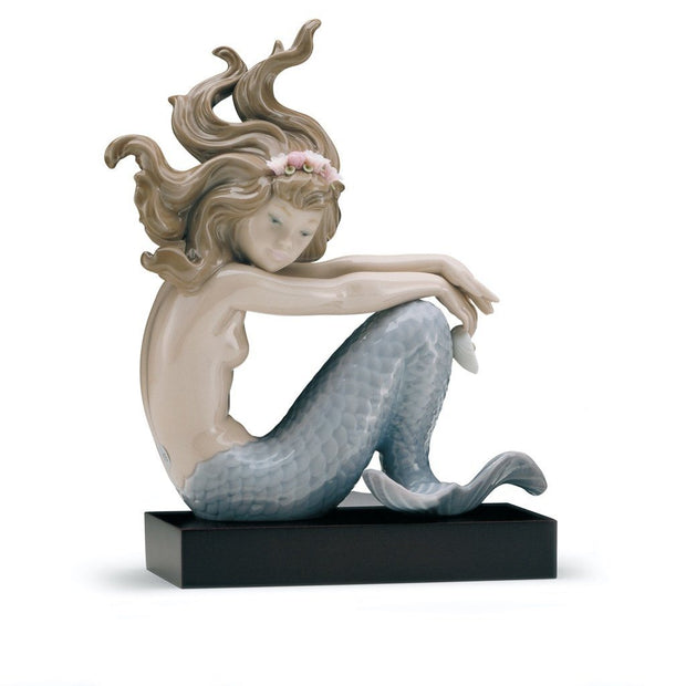 Lladro Porcelain Illusion Mermaid Figurine Figurines Lladro 