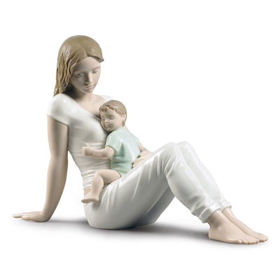 Lladro Porcelain A Mother's Love Figurine Figurines Lladro 
