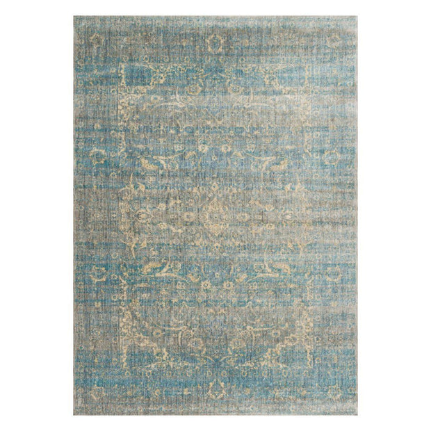 Loloi Anastasia AF 10 Light Blue Mist Area Rug Rugs Loloi 2' 7" x 4' Rectangle 