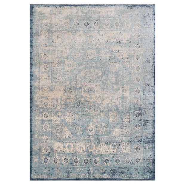 Loloi Anastasia AF 14 Lt. Blue Ivory Area Rug Rugs Loloi 2' 7" x 4' Rectangle 